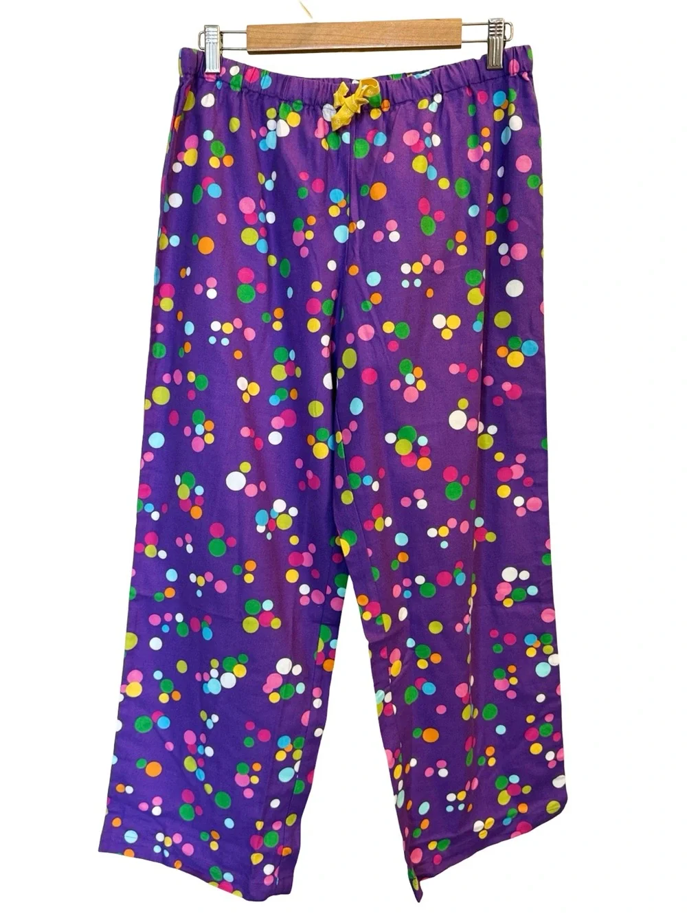 Victoria's Secret Purple Polka Dot Pajama Set